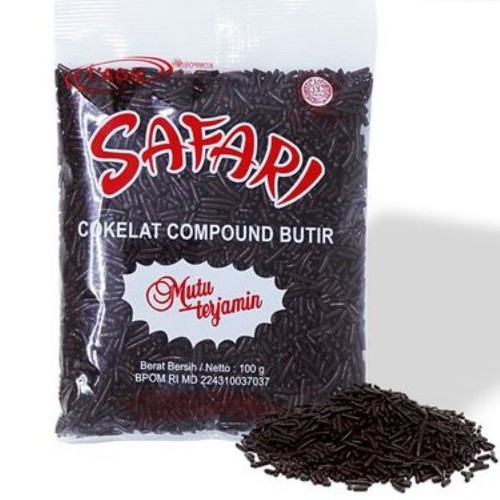 L'AGIE Safari - Meses Cokelat Bermutu - 100g Meises