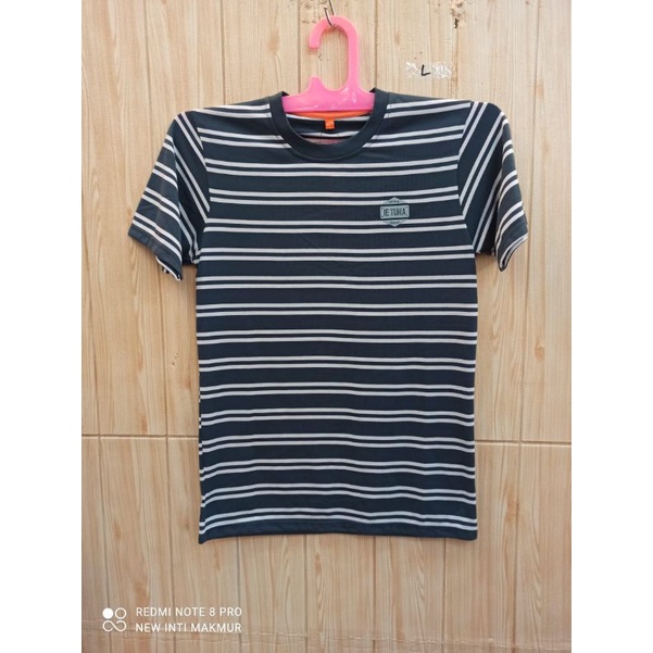 Kaos pria stripe motif 7