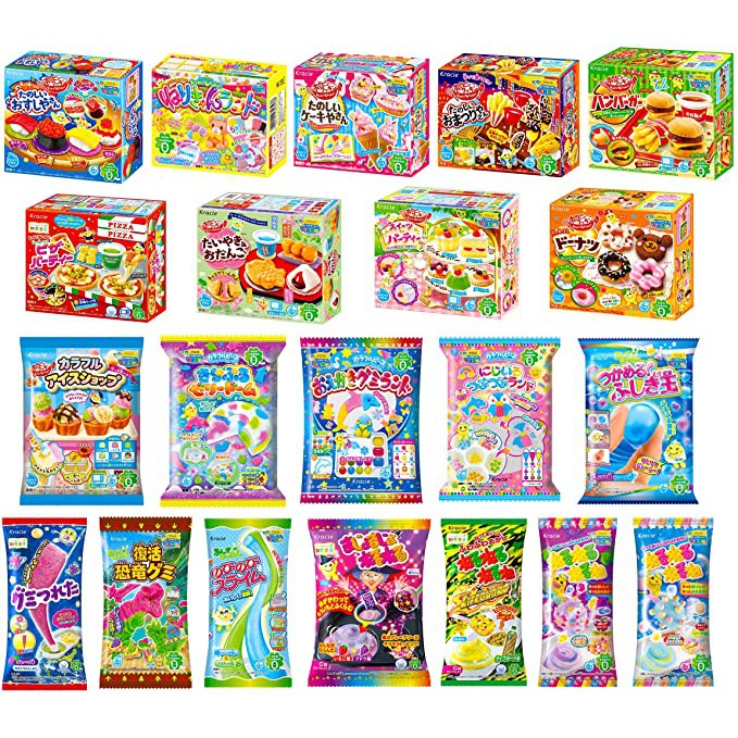 

Kracie Chocolate / Monster Deco Cake / Bento / Sushi / Ice Cream/ Burger / Sea Animal / Rainbow