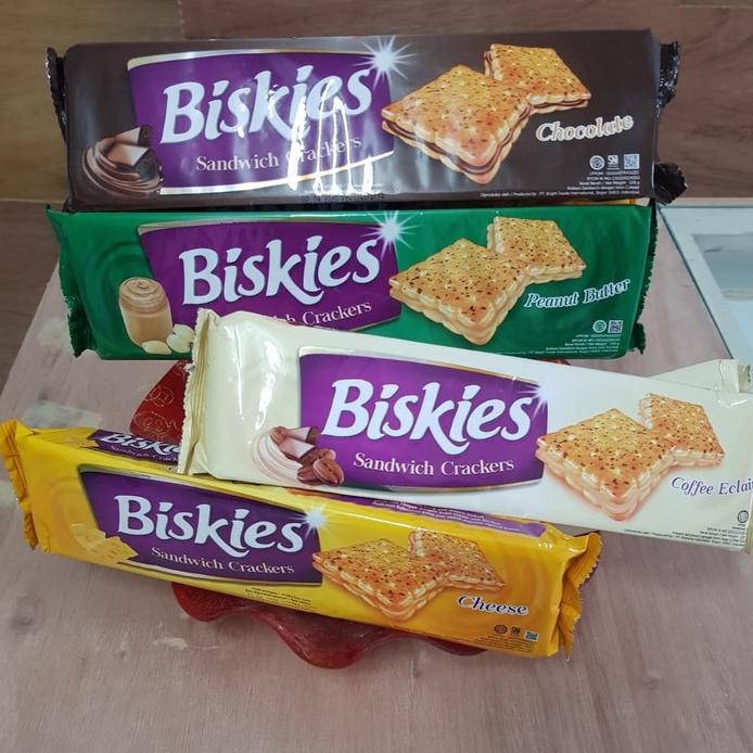 

BISKIES BISKUIT SANDWICH CRACKER (SNACK MURAH)