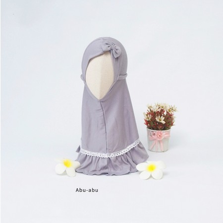JILBAB VINATA BAYI RENDA RAMPLE PITA MURAH - HIJAB BAYI