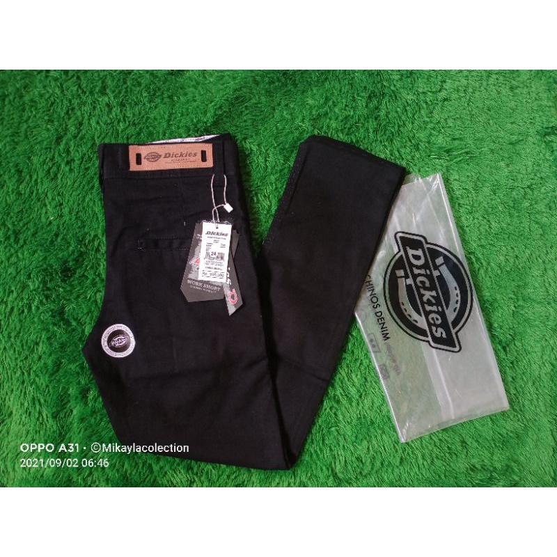 Celana Chino Tanggung Hitam Dickies