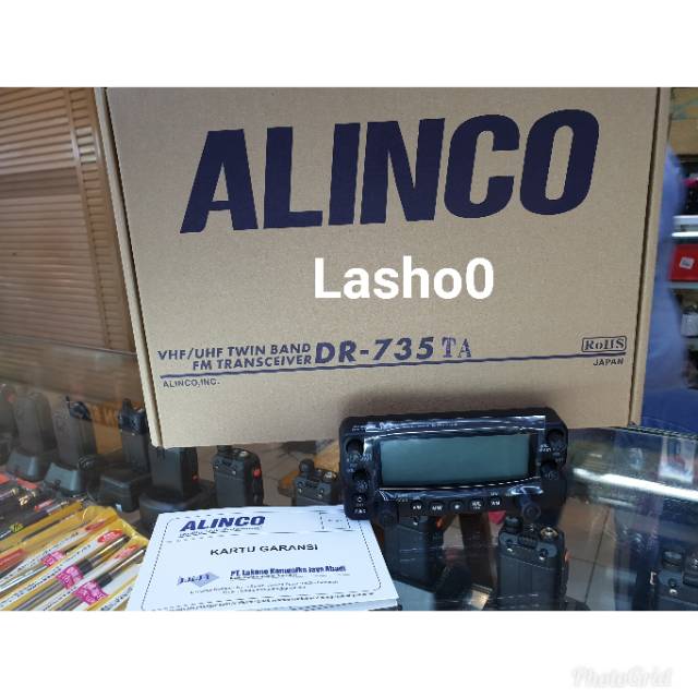 RADIO RIG ALINCO DR735 DUALBAND