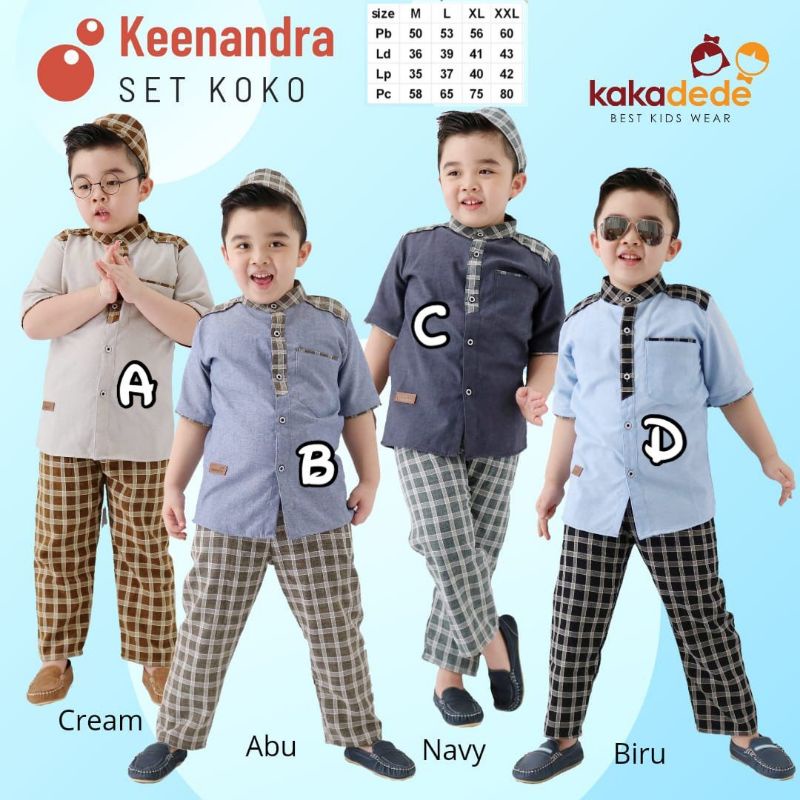 keenandra Set Koko by Kakadede