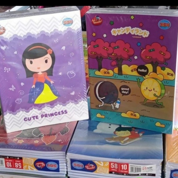 

Cantik Buku Tulis Sidu 58 Sale!!!