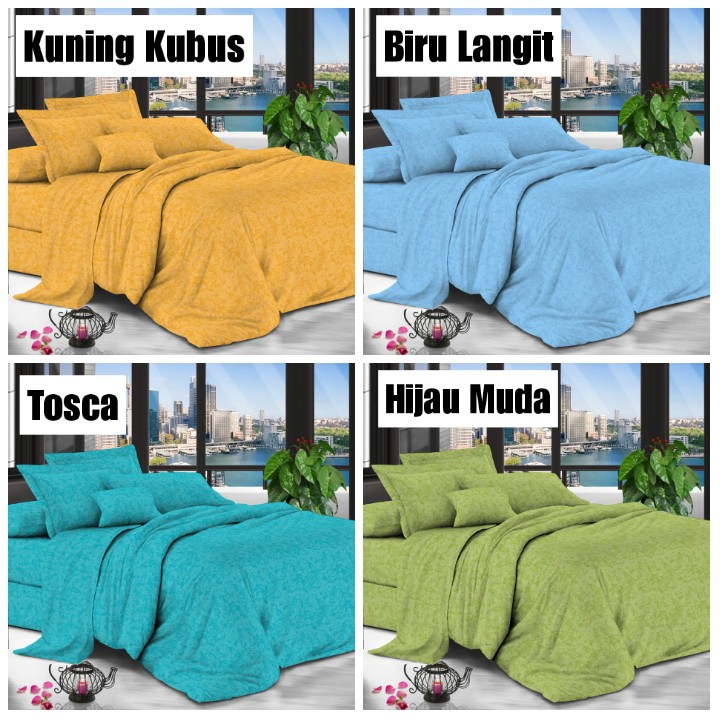 Bedcover Selimut Tanpa Sprei Motif Aesthettic Bahan Katun Jacquard Embos