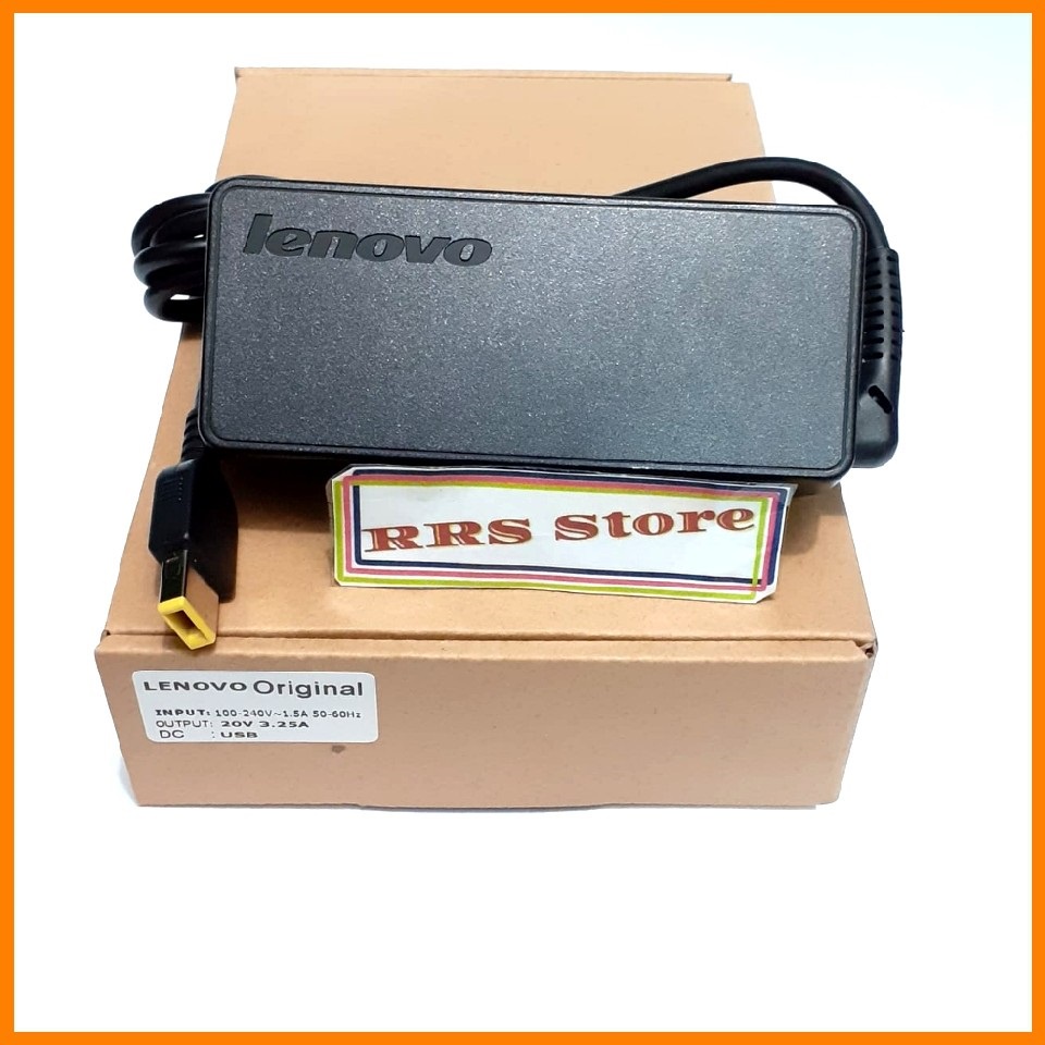 Adaptor Charger Laptop  Lenovo 20V 3.25A 65W USB Lenovo X1 Carbon G400 G500 G500s G505 G505s G405 YOGA 13