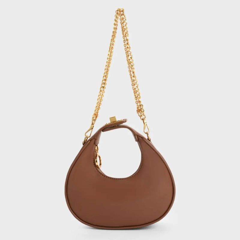 CK Mini Crescent Hobo Bag