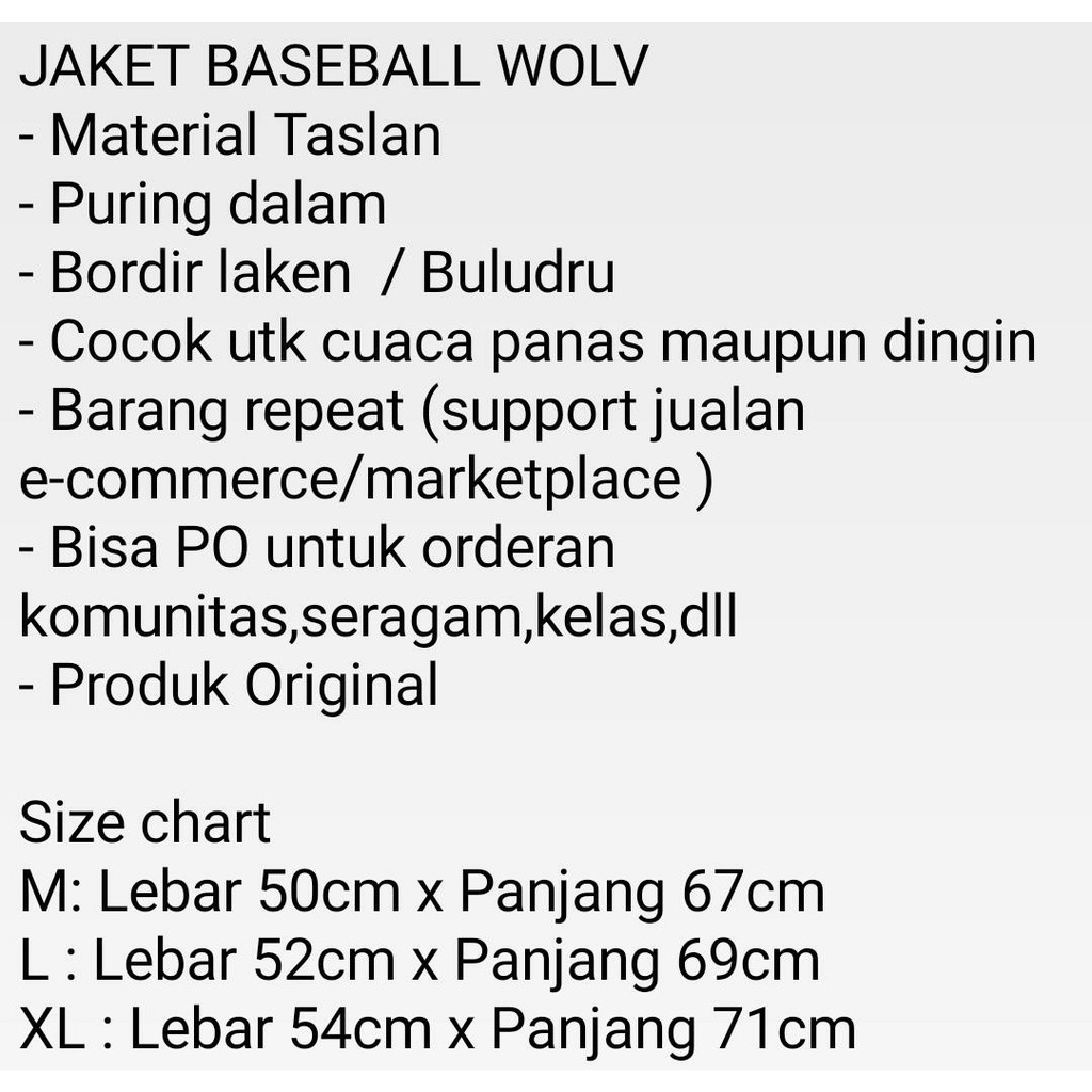 TERMURAH !! AKN - JAKET BOMBER BASEBALL PRIA / JAKET MOTOR / JAKET ANTI AIR / JAKET BOMBER ORIGINAL