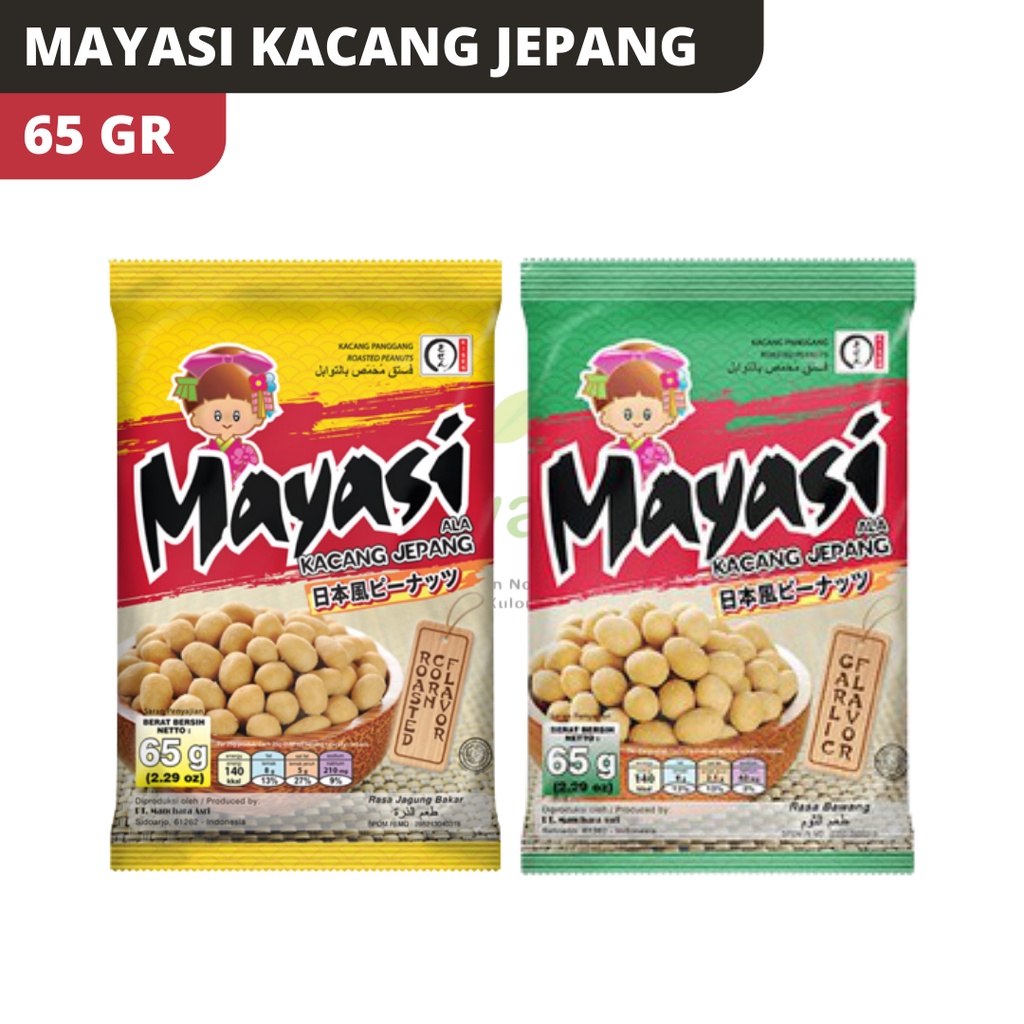 

MAYASI KACANG JEPANG 65GR