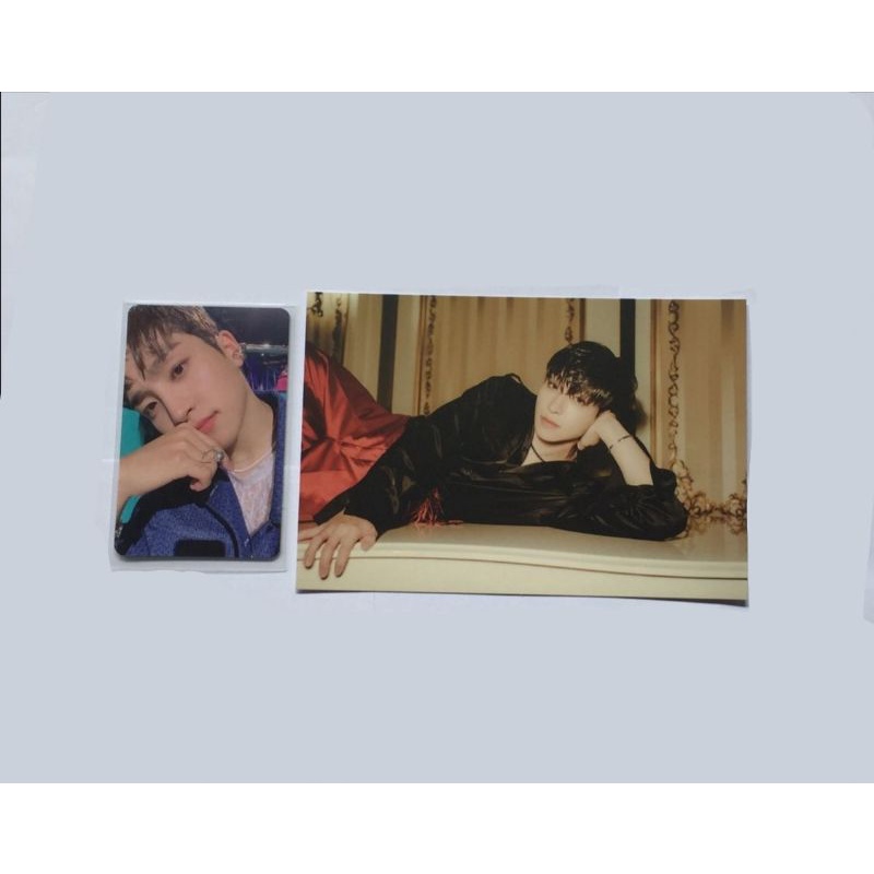 pc photocard postcard posca sangyeon the boyz thrilling stealer chase