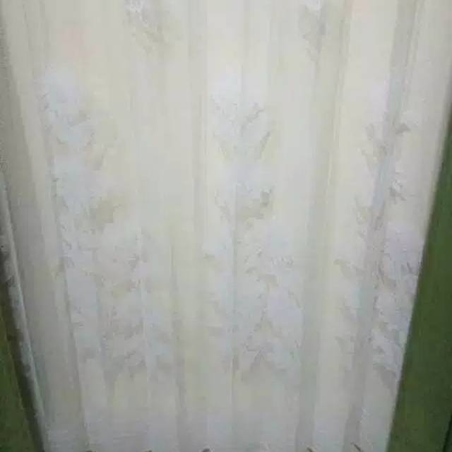 Pitras kain tipis, pitras jendela dalam, Vitrase matahari polos