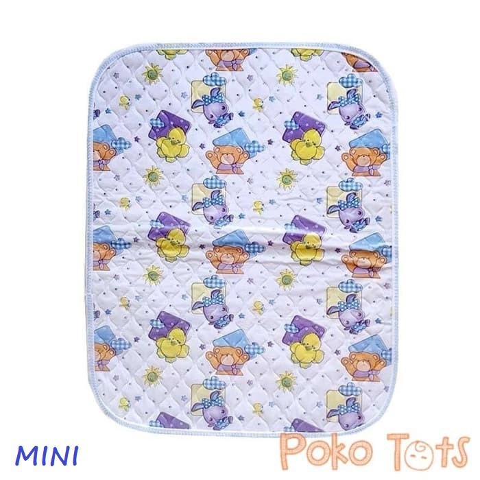 Perlak Pangku Travel Mini 35x28 cm / Perlak Stroler / Perlak Traveller