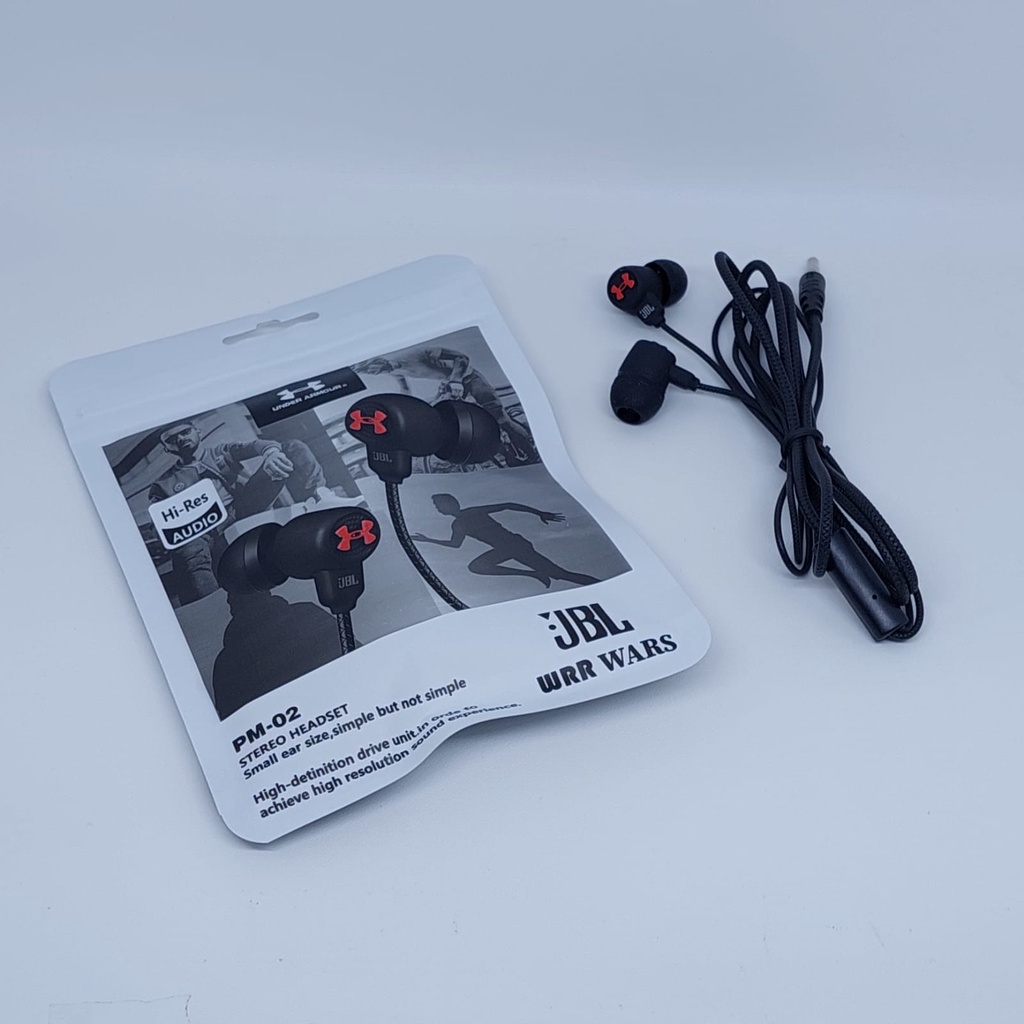 Headset Stereo JBL PM-02 Packing Plastik EXTRA BASS