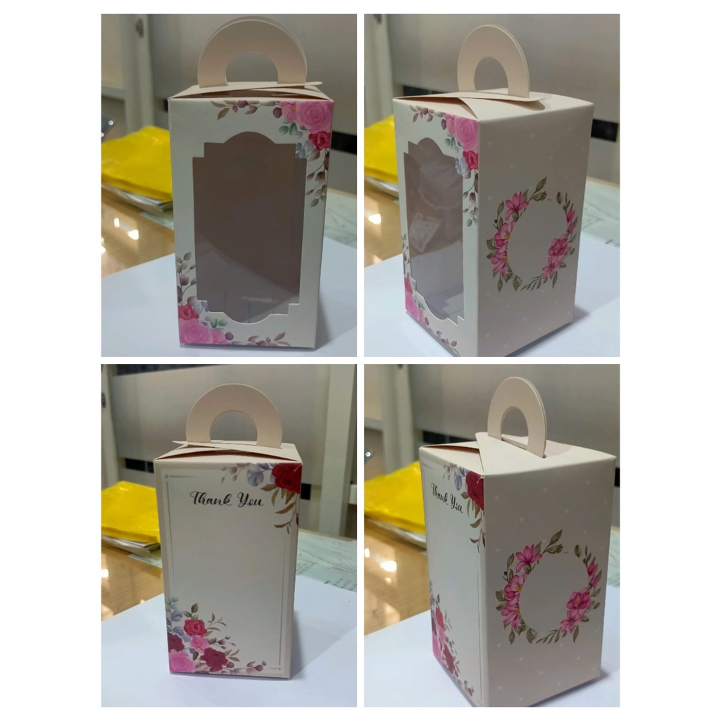 Kotak Box Kemasan Souvenir Uk. 8 x 8 x 14 cm