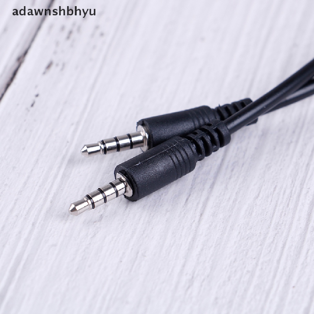 Adawnshbhyu 2Pcs 3.5mm stereo male to micro USB male car AUX out cable Untuk Android samsung