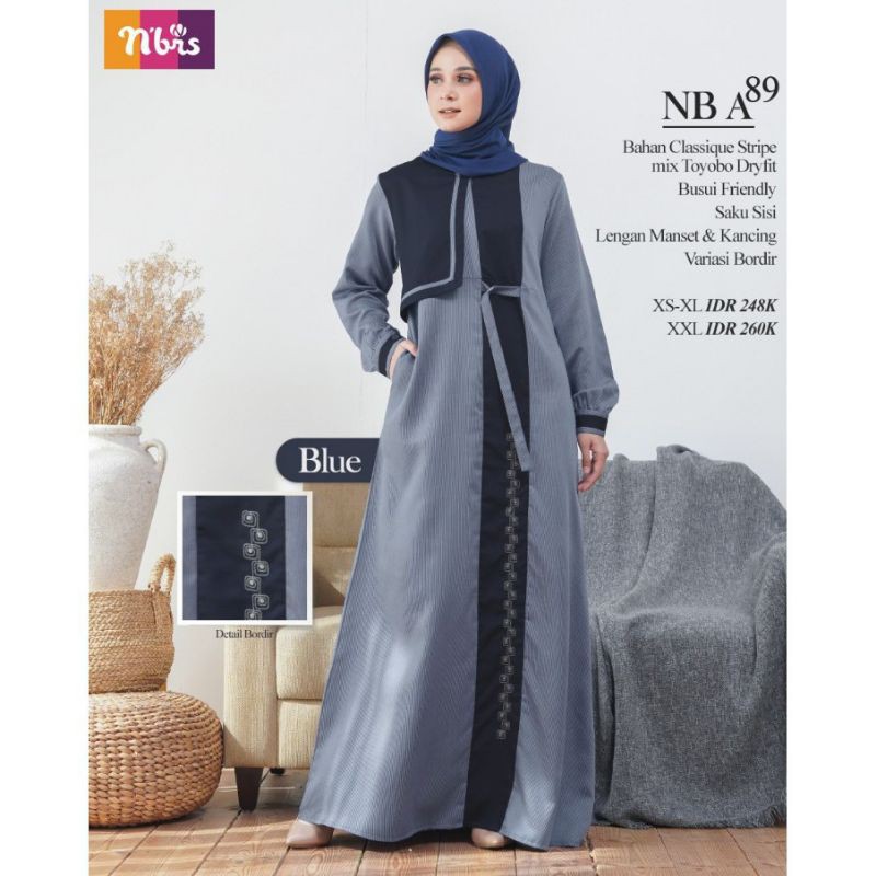 Gamis Couple Nibras Terbaru NB A89