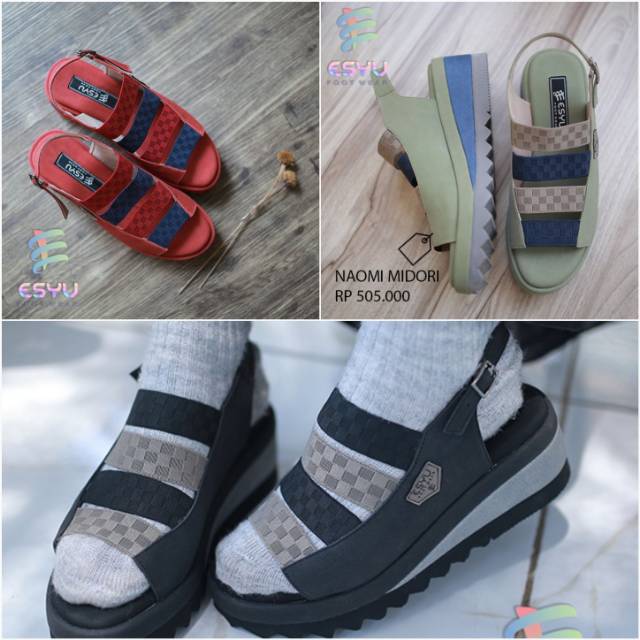 ESYU - NAOMI SERIES- SEPATU SANDAL WANITA