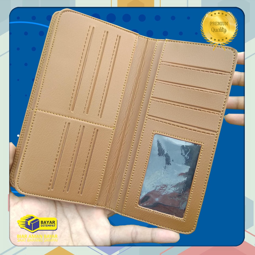 Dompet Pria Original sintetik cowok MURAH amt panjang COD bayar di tempat