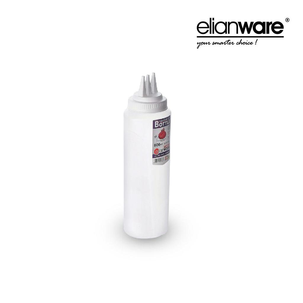 ELIANWARE Botol Saos Sauce Bottle (800ML), Triple Hole / 3 Lubang E-928/3H