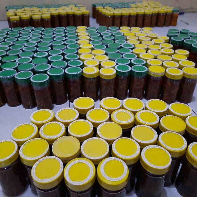 

Syambel terenak paru,teri,cumi "Baby shambal" 150 gram