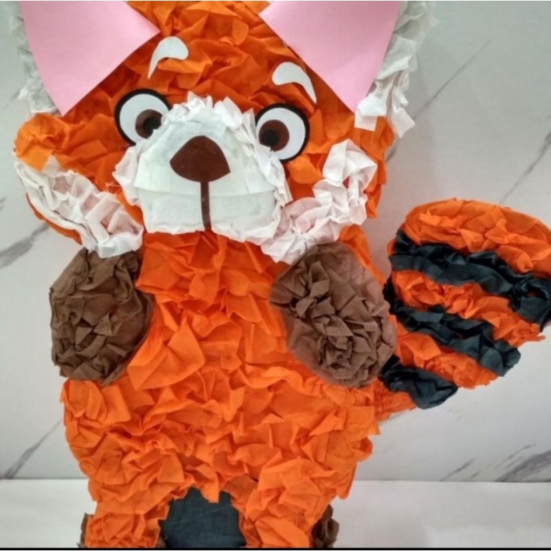 

Pinata red cat/Pinata kucing 3D/Pinata ulangtahun/Pinata custom