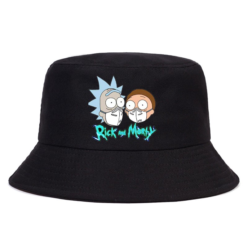 bucket hat for men women summer funny cartoon bucket cap bob hat hip hop fisherman hat