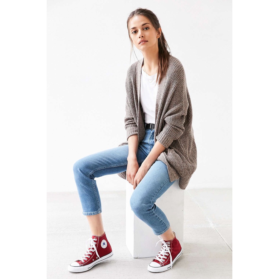 Sepatu Sneaker Allstar Pria Wanita Import - CONVERSE ALL_STAR CLASSIC Cassual Shoes - Sepatu Sneakers Black White Grade Ori Made Vietnam Kasual Santai 36-44