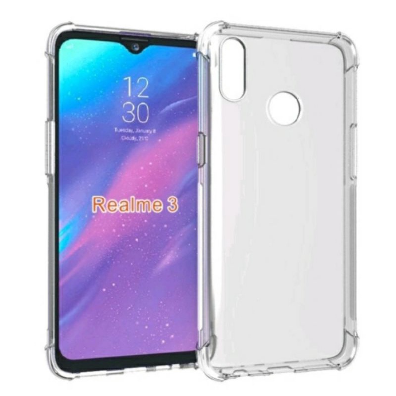 Sillicon Case Anti Crack Realme 3 3PRO 5 5/i C2 C11 C12 C15 6/PRO 7PRO 7I/C17 RENO2 RENO4/4PRO C21