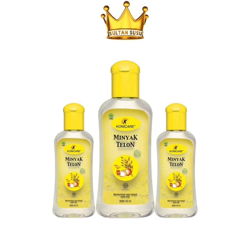 Konicare Minyak Telon  60 Ml / 125 Ml / Sultan Susu Tangerang