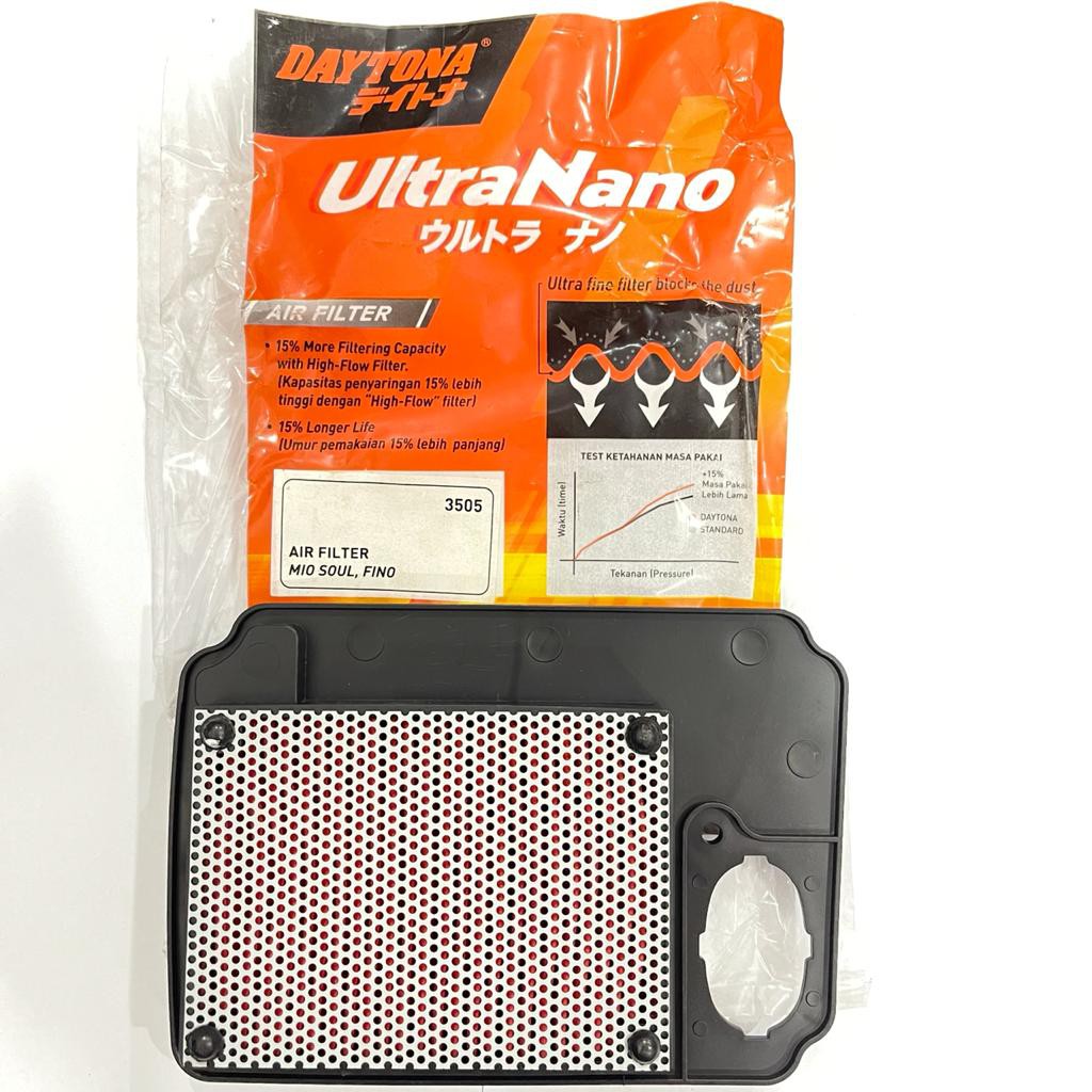 BUSA FILTER UDARA MIO SOUL KARBURATOR FINO ULTRANANO DAYTONA 3505 JAPAN