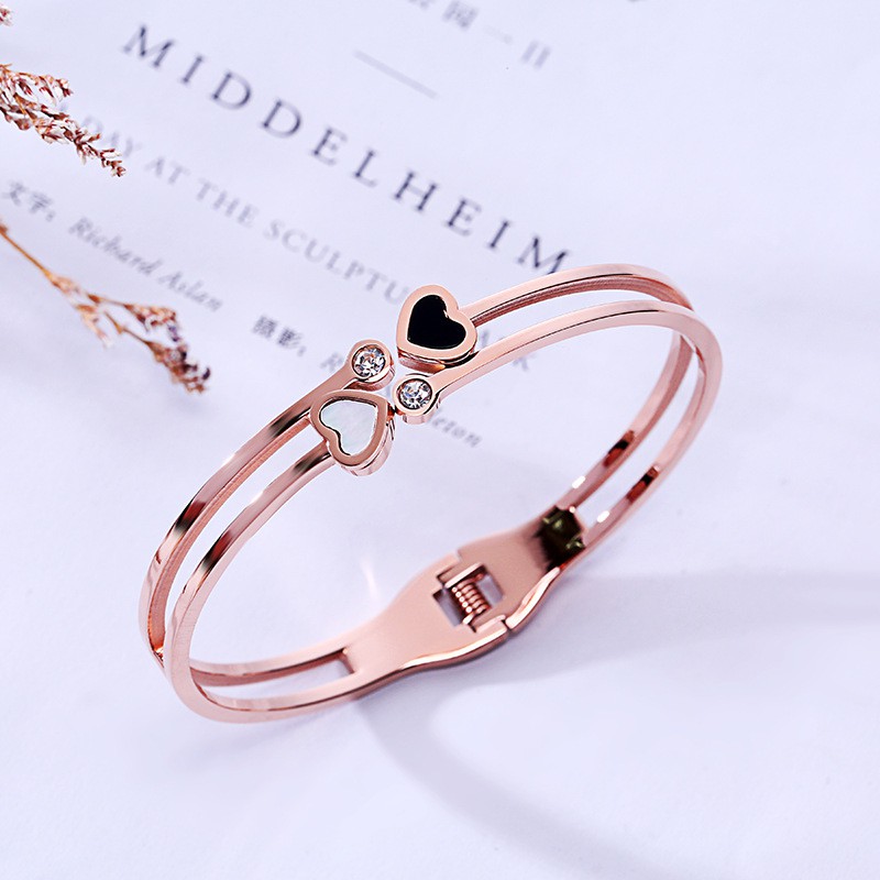 SALE Gelang Bracelet Wanita Aksesoris Titanium Korea Trend Masa Kini Cocok Hadiah GK119