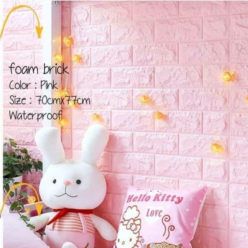 stiker dinding foam wallpaper foam