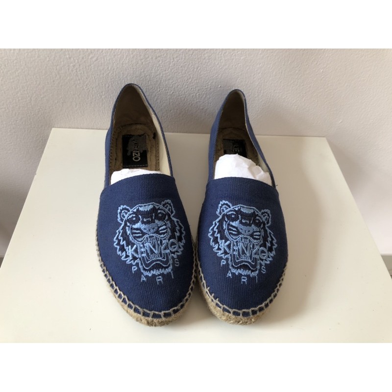 Preloved Kenzo Espadrilles Navy Authentic