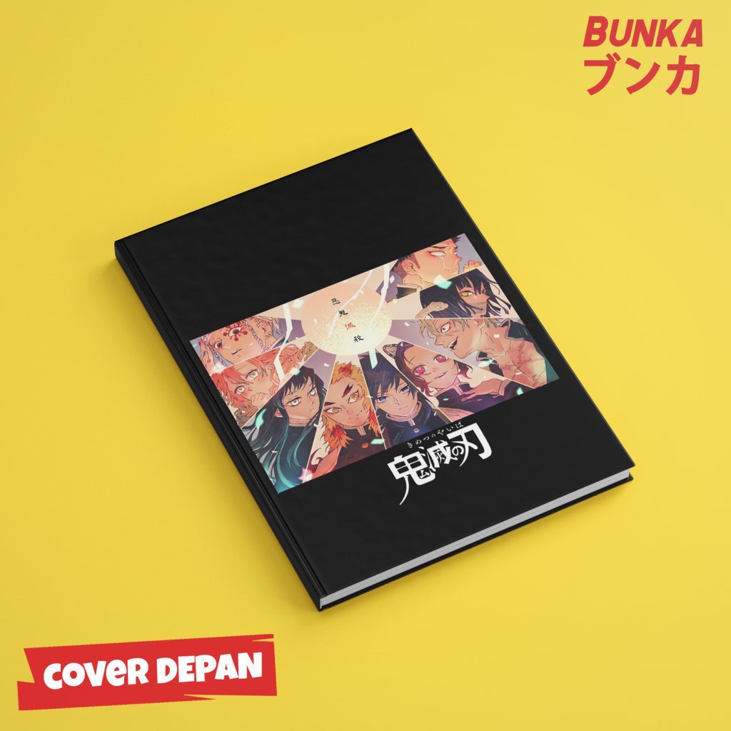 

Notebook Anime Kimetsu no Yaiba G Hardcover A5 Buku Tulis Catatan Note Agenda Planner Jurnal