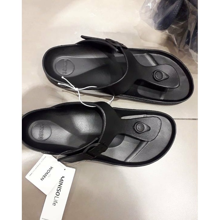  sandal  miniso  jepit karet pria slipper rubber mini PRIA 