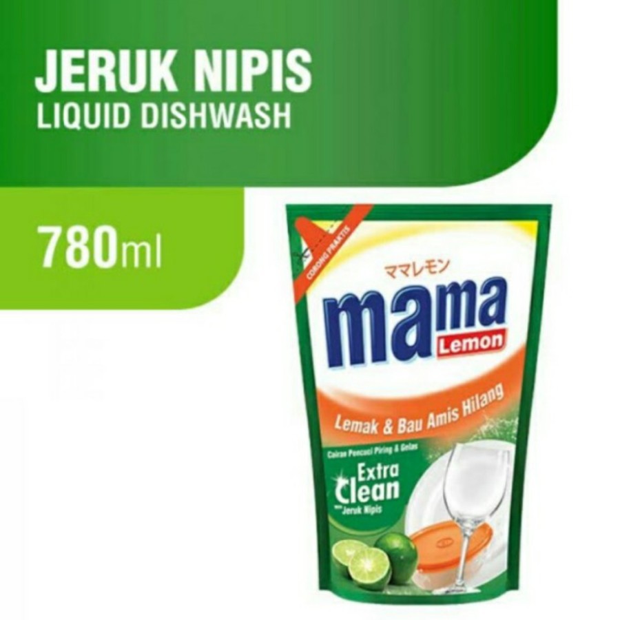 Mama lemon extra clean jeruk nipis 780 ml / Mama Lime