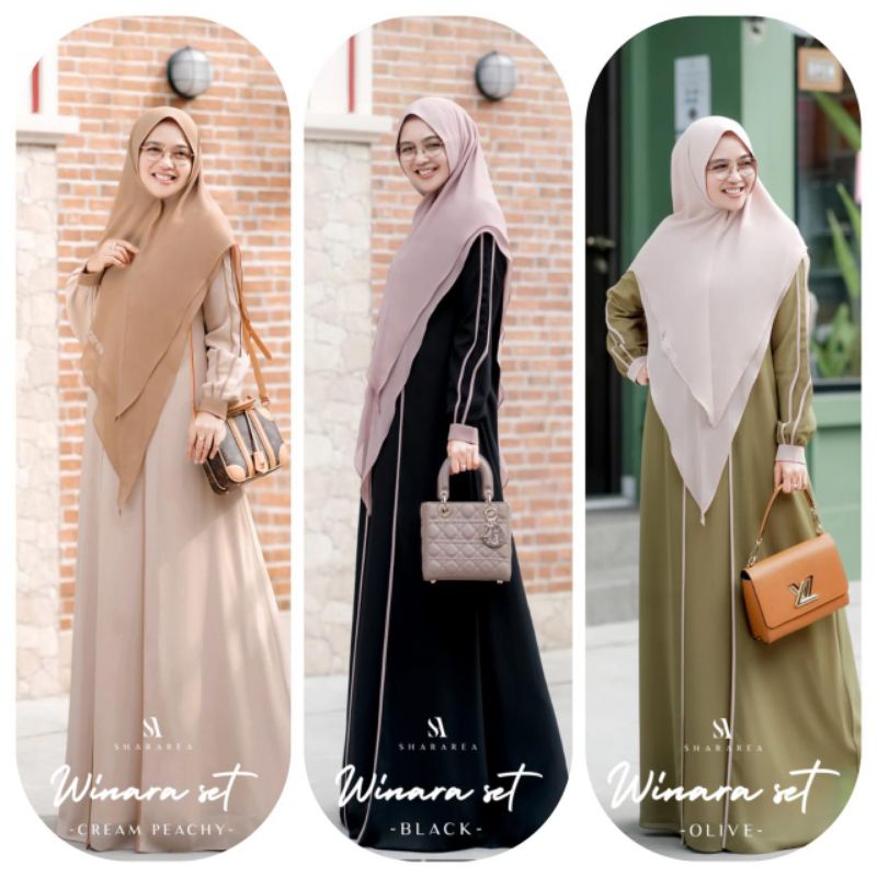 Winara set by shArarea set muslim dress ready