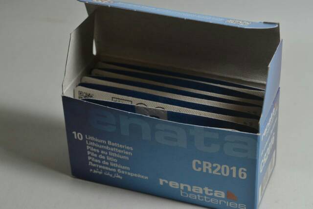 Batre jam tangan Renata CR 2016 Original