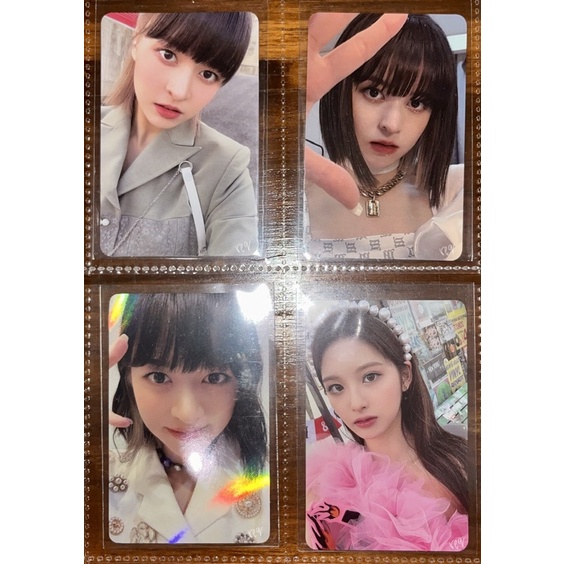 nmixx ad mare pc photocard album light ver pob ktown 2 makestar 1, 3 lily sullyoon pink