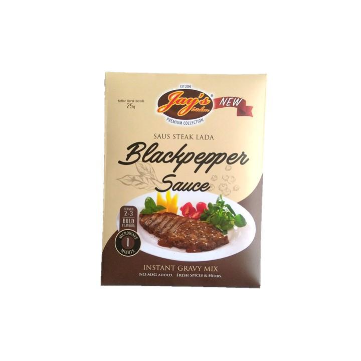 

Jay's / Jays Kitchen blackpepper Sauce Steak 25Gr
