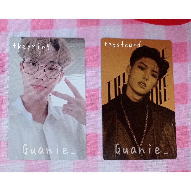Photocard ATEEZ Mingi Cromer Keyring & Hidden Map Ep1