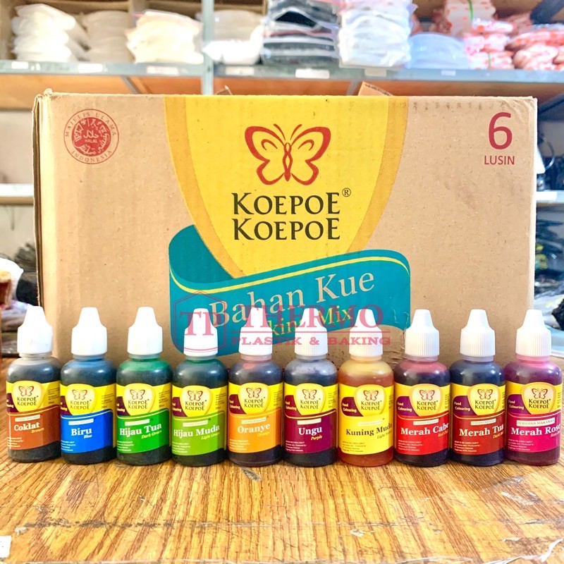 

PEWARNA Makanan / Food Coloring Koepoe Koepoe