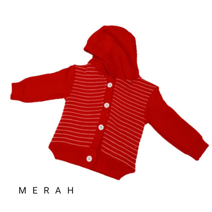 Jaket Cardigan Anak Bayi Unisex Jacket Baby Rajut-3