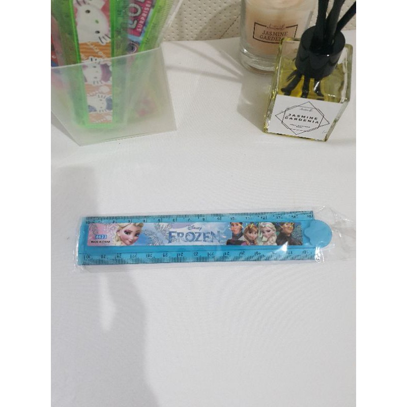 penggaris bisa di lipat 30cm/garisan lipat-Frozen