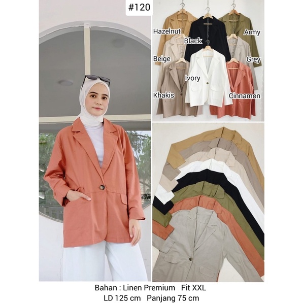 Blazer Outer | blazer kerja |basic outer