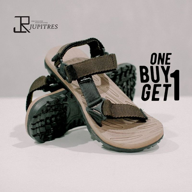 BELI 1 GRATIS 1|SANDAL GUNUNG SLOP|SANDAL GUNUNG OUTDOR TERMURAH|KWALITAS PREMIUM NYAMAN DI KAKI