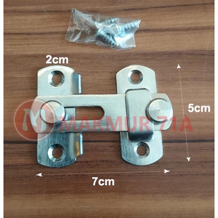Grendel Pintu Sliding Stainless / Slot pintu geser SMALL