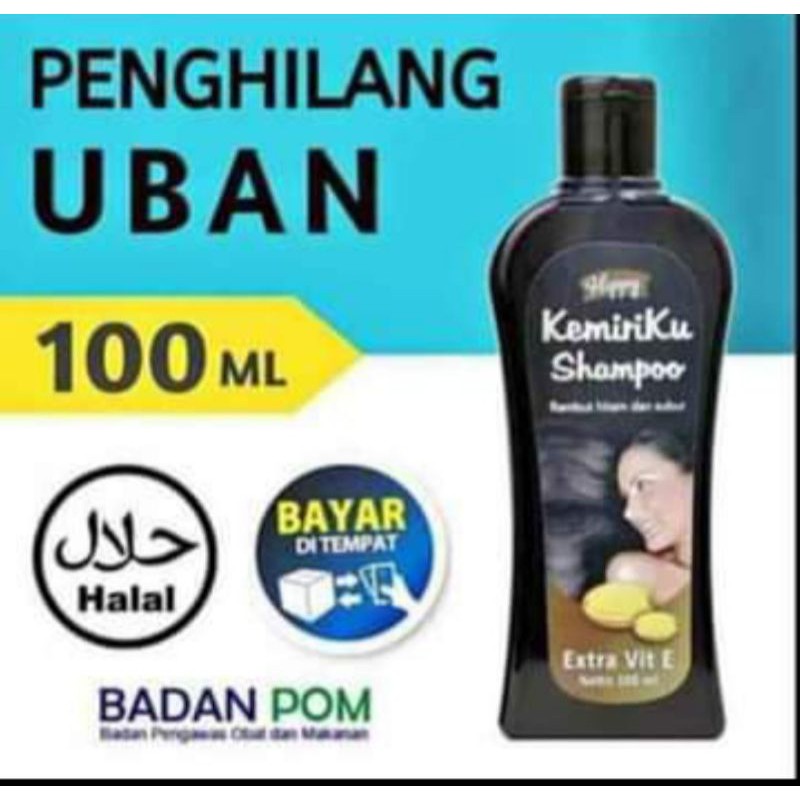 kemiriku shampo " Shampo Penghilang Uban " Original 100%