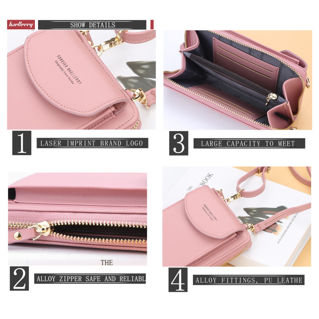 HS / COD N8591 Dompet FOREVER BAELLERRY Panjang Wanita Terbaru